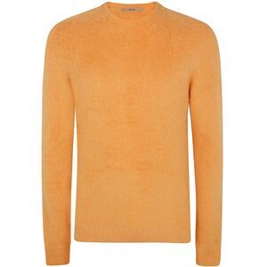 Nuur Men Long Sleeves Pressed Gauze Round Neck Sweater